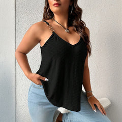 Springsummer Slip Top A Simple Sleeveless Outerwear Top
