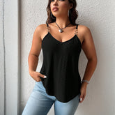 Springsummer Slip Top A Simple Sleeveless Outerwear Top